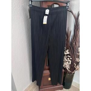 Issey Miyake Pleats Please Black Pleated Pants Size 5 Made in Japan NWT